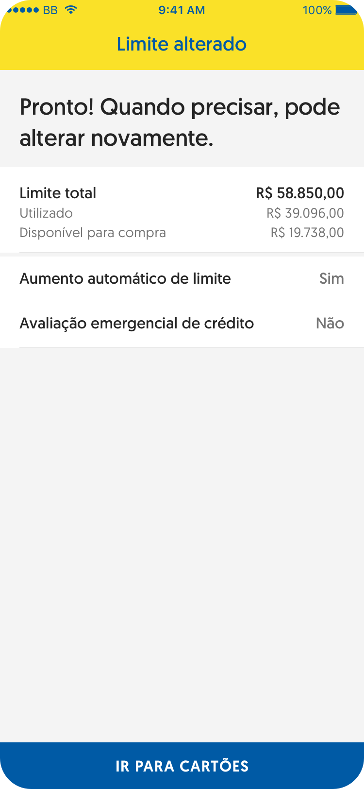 Cartões Ajuste de limite confirma Copy