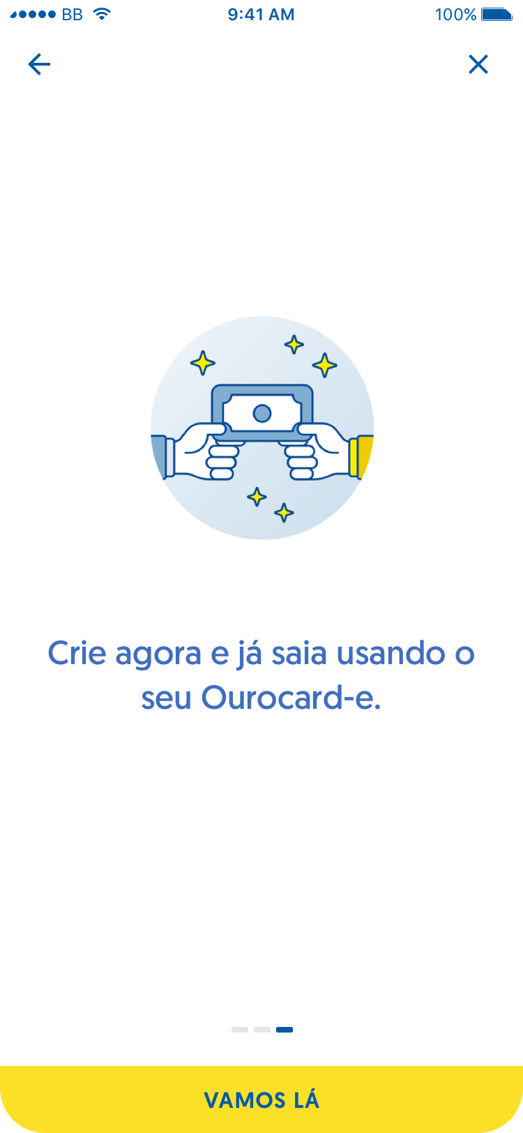 Onboarding - Ourocard-e 3